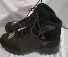 Stivali da trekking Hanwag Alta Bunion II GTX moka neri uomo taglia 9,5 nuovi senza scatola difetto