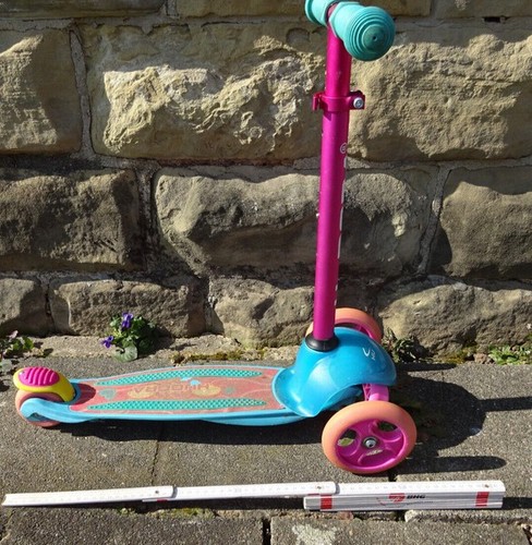 Hudora tri scooter rosa city - hudora, tri-scooter