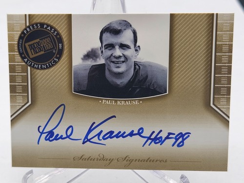 2011 press pass leggende paul - pass,