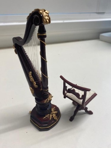 Arpa sedia miniatura - arpa,