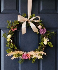 Corona pasquale fatta a mano