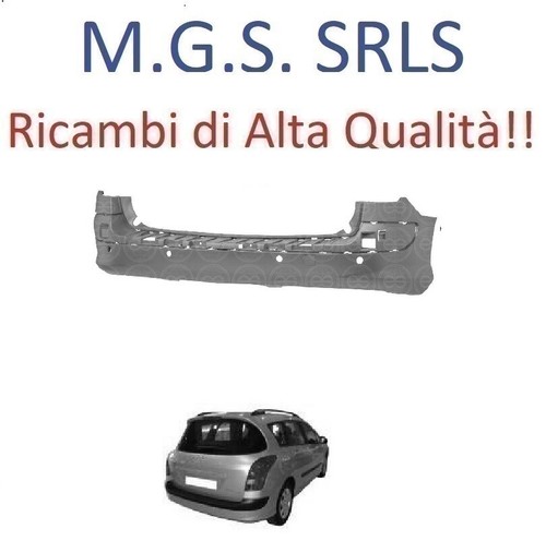 Paraurti posteriore con primer - paraurti,
