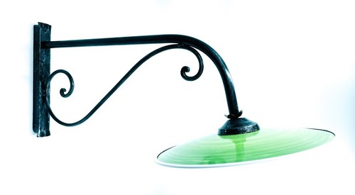 Lampada muro esterno in - da,