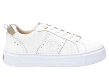 Sneaker da donna Carmela, pelle bianca, numero 38, nuovo con scatola