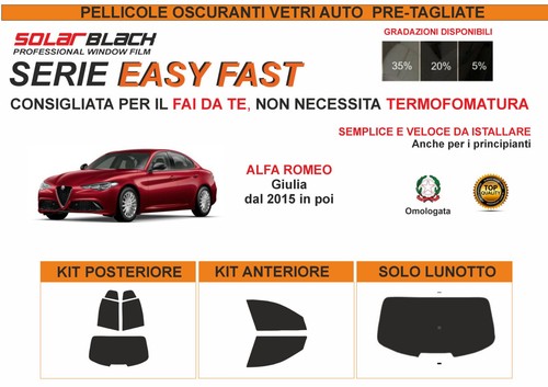 Pellicole oscuranti pre - oscuranti,