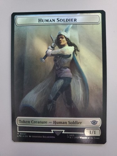 Mtg human soldier - mtg,