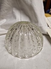 Cappellotto Campana Vetro Barovier H. 11  Ricambio lampadario SB2 ^