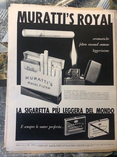 Pubblicità epoca reclame - d'epoca,