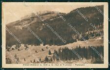 Trento Tonadico Paneveggio Val di Fiemme PIEGHINE cartolina VK1320