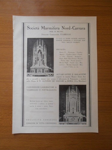 1932 societa marmifera nord - marmifera,
