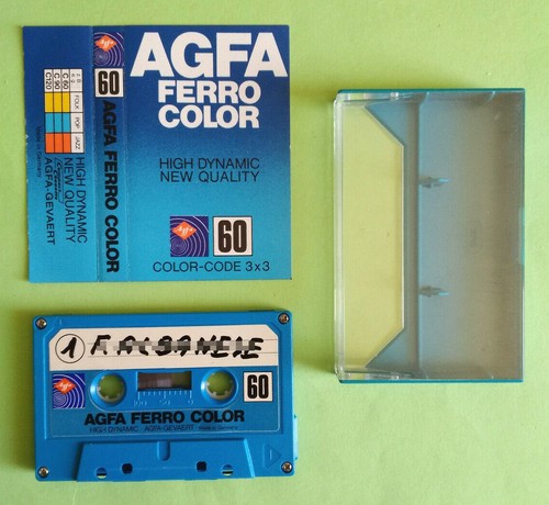 Musicassetta agfa ferro - agfa,