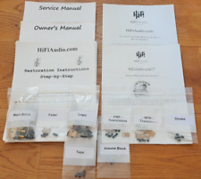 Nakamichi RX-202 cassetta deck restauro aggiornamento kit riparazione ricostruzione condensatore