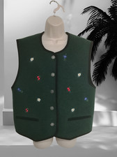 Gilet lana Idomeneo ricamato
