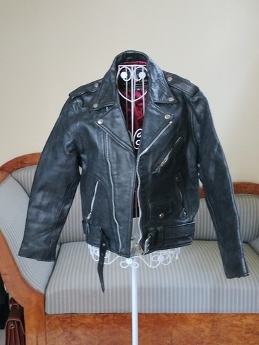 Chiodo pelle punk - pelle,