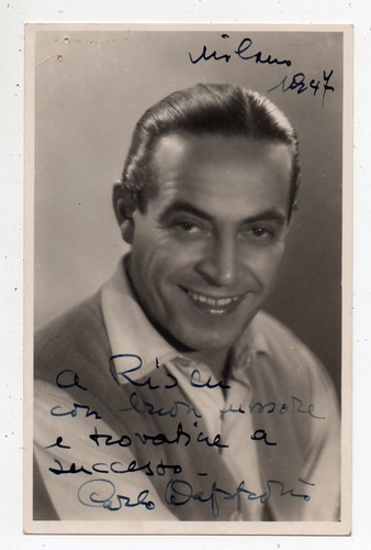 Carlo dapporto attore - -,
