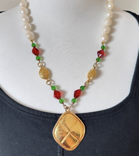 Collana vintage chanel perle - vintage,