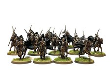 ELVEN RIVENDELL CAVALLERIA 12 signore degli anelli warhammer 28mm dipinto MESBG HOBBIT