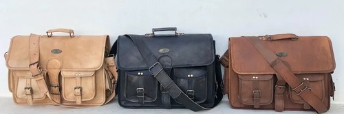 Borsa uomo vintage - da, pelle