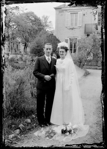 Mariés wedding portrait - mariés,