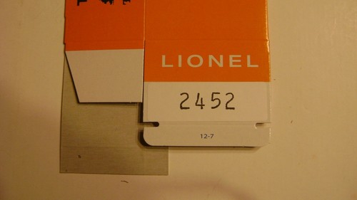 Lionel 2452 scatola - , finestra