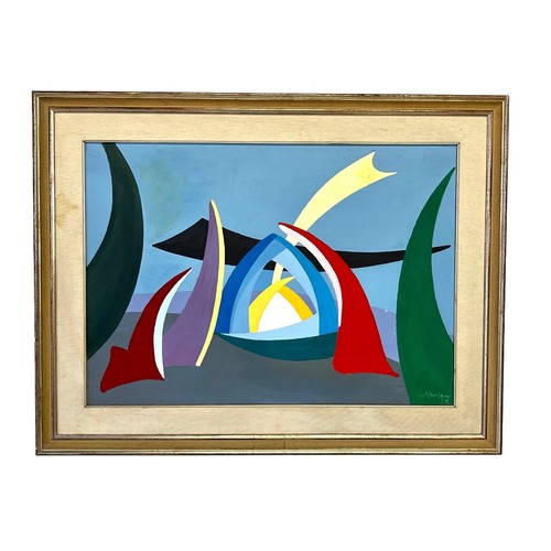 Dipinto olio astratto