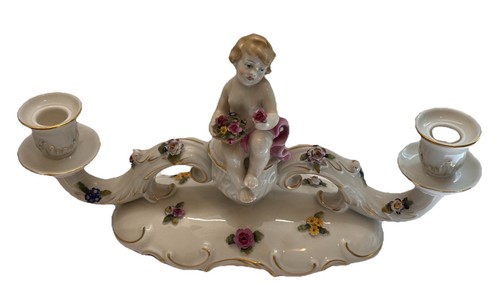 Antico candelabro doppio