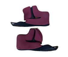 X-Lite/Nolan X-661 guancia / guancia P. 40 mm M-L rosso vino SPRCP000000428 confezione originale