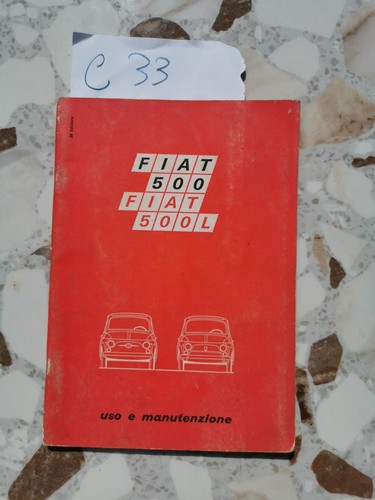Libretto uso manutenzione - uso,