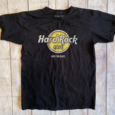 Hard Rock Cafe Las Vegas maglietta nera manica corta maglietta unisex