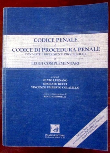 Codice penale di - e,