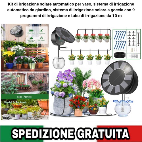 Kit irrigazione solare - irrigazione,