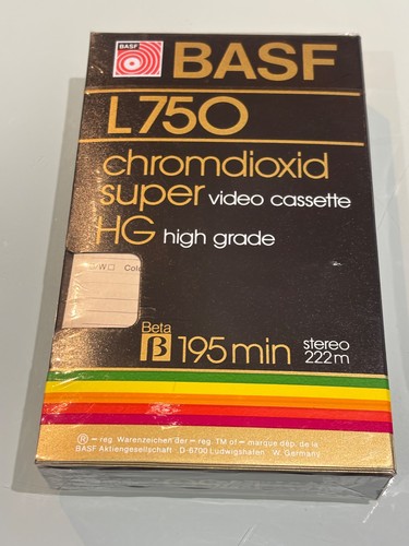 Videocassetta basf biossido - basf, di