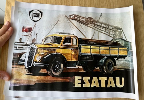 Poster camion epoca - poster,