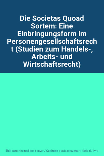 Die societas quoad sortem - die,