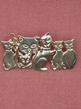 Spilla vintage dorata per