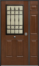 Porta Blindata con Vetro per