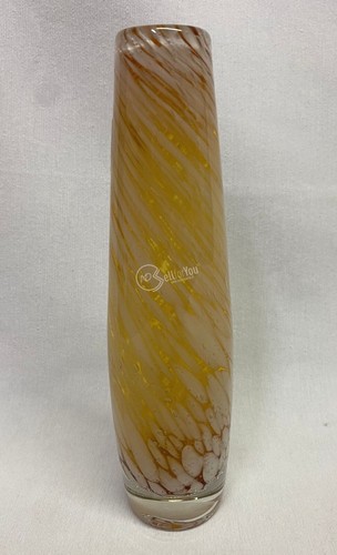 Vaso giallo vetro - giallo, murano
