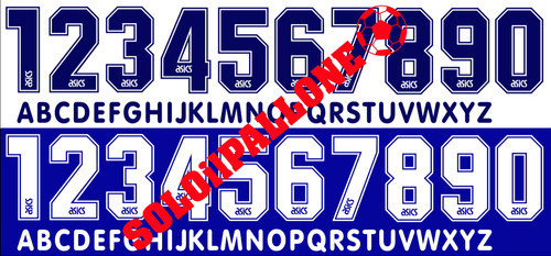 Kit nome numero - +,