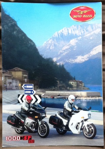 Brochure vendita moto guzzi - brochure,