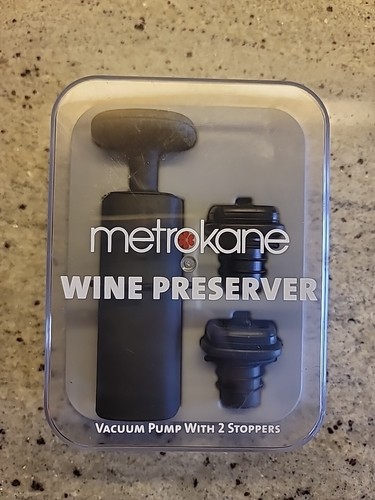Metrokane wine preserver - metrokane,