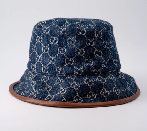 Cappello secchiello denim - a,