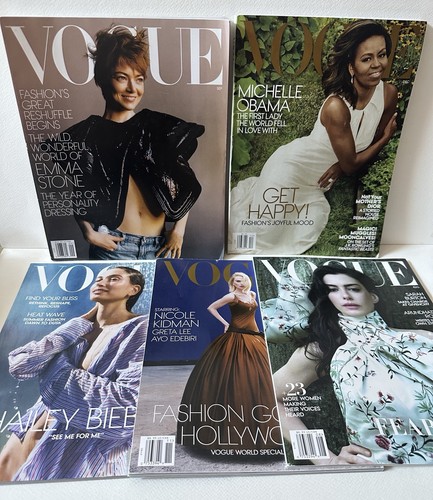 Vogue magazine lot issues - vogue,
