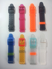 CINTURINO IN PVC  X SWATCH ATTACCO 17 MM. FORATI