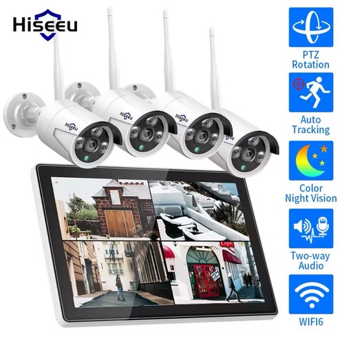 Hiseeu 5mp wifi kit - kit, 4