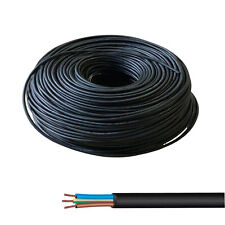 Cavo Elettrico Nero Neoprene H05RN-F 3x0.75mm2 VENDITA AL METRO