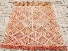 Tappeto vintage rosso Konya