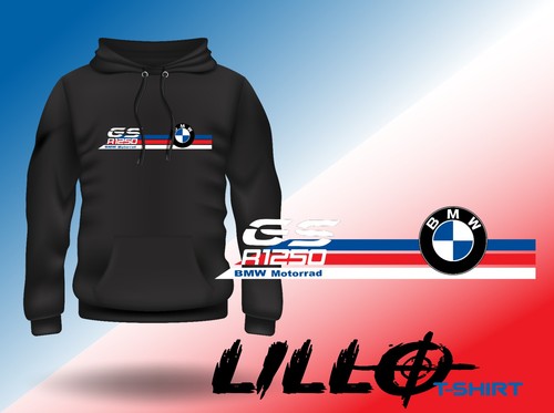 Felpa sweatshirt per bmw 1250 - sweatshirt,