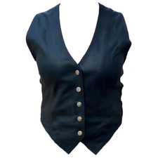 Dannecker gilet di pelle