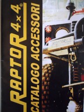 CATALOGO RAPTOR 4x4 accessori