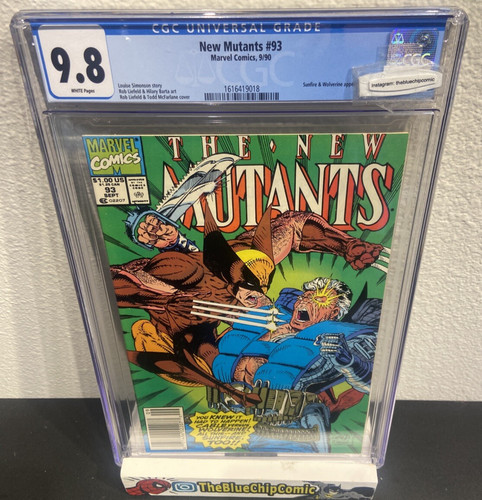 New mutants cgc - new, 1990